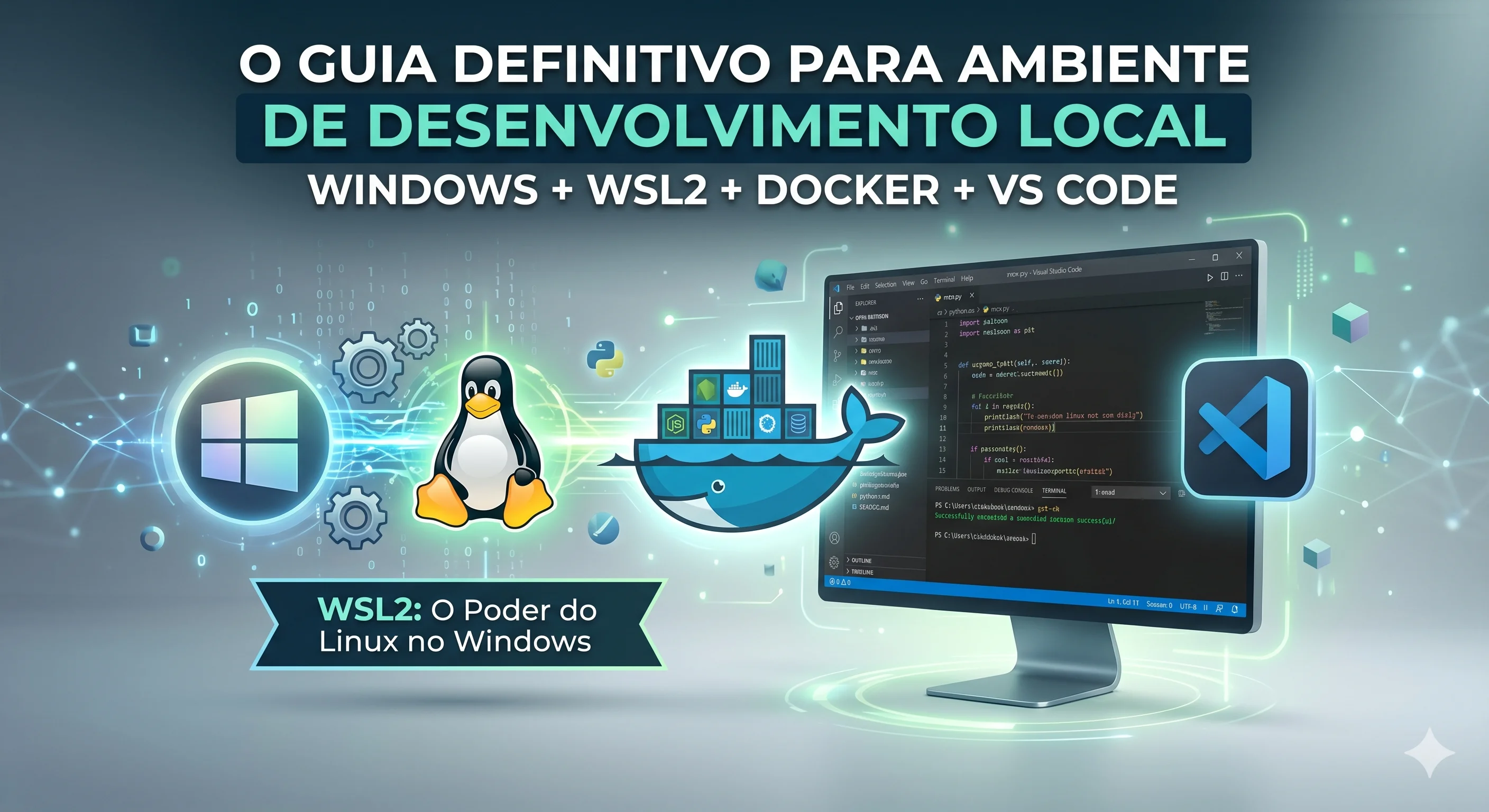 WSL2, Docker e VS Code: Crie Seu Ambiente de Dev