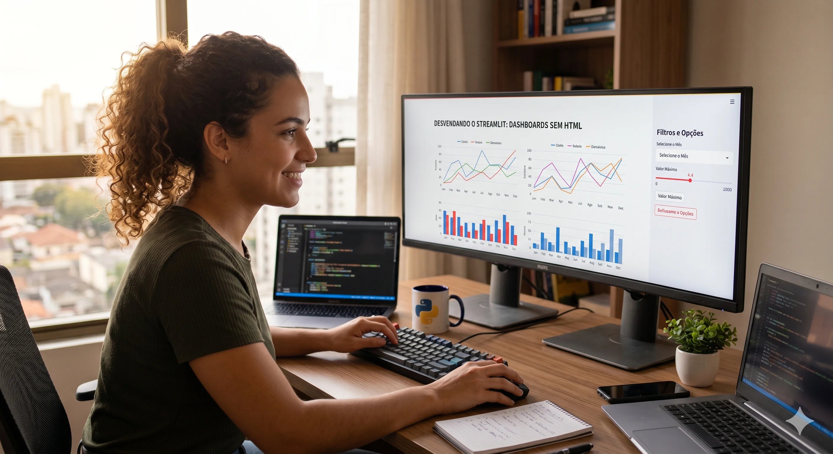 Streamlit: Como Criar Dashboards Sem Saber HTML